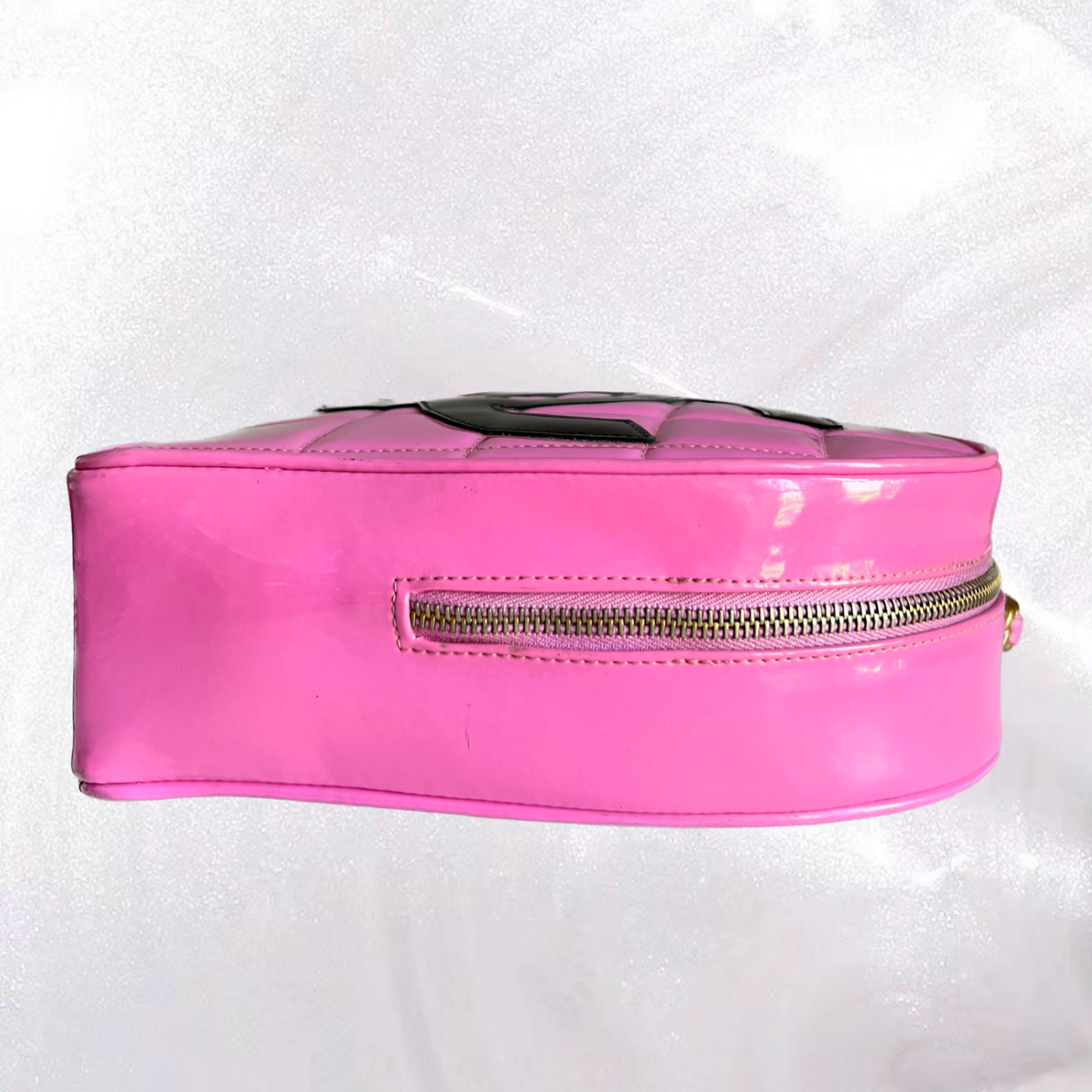 Vintage Chanel 1995P Barbie Pink Heart Shaped Vanity Bag