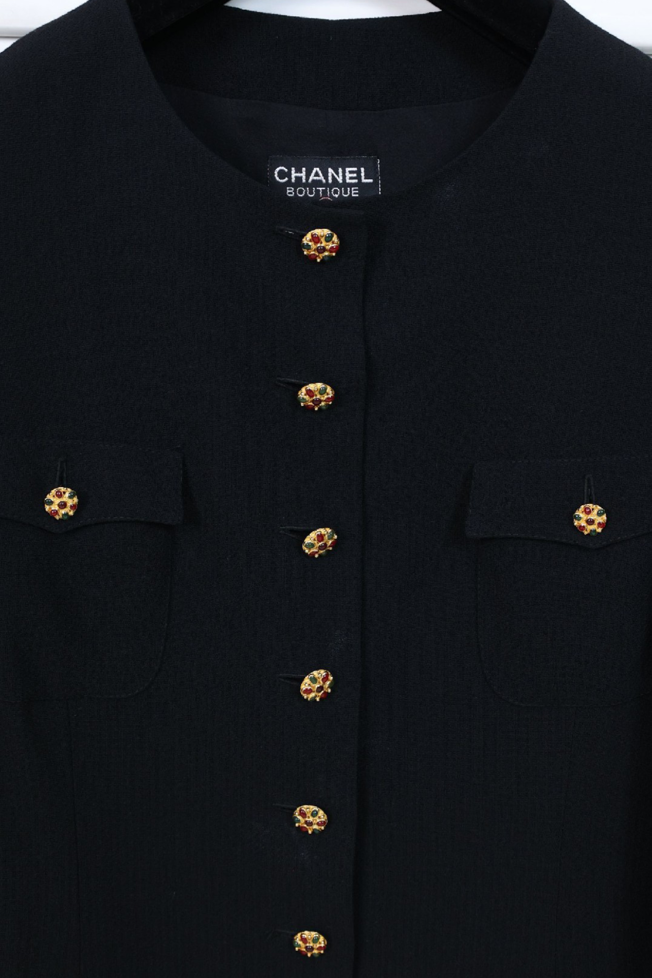 Vintage Chanel 96A Gripoix Button Jacket