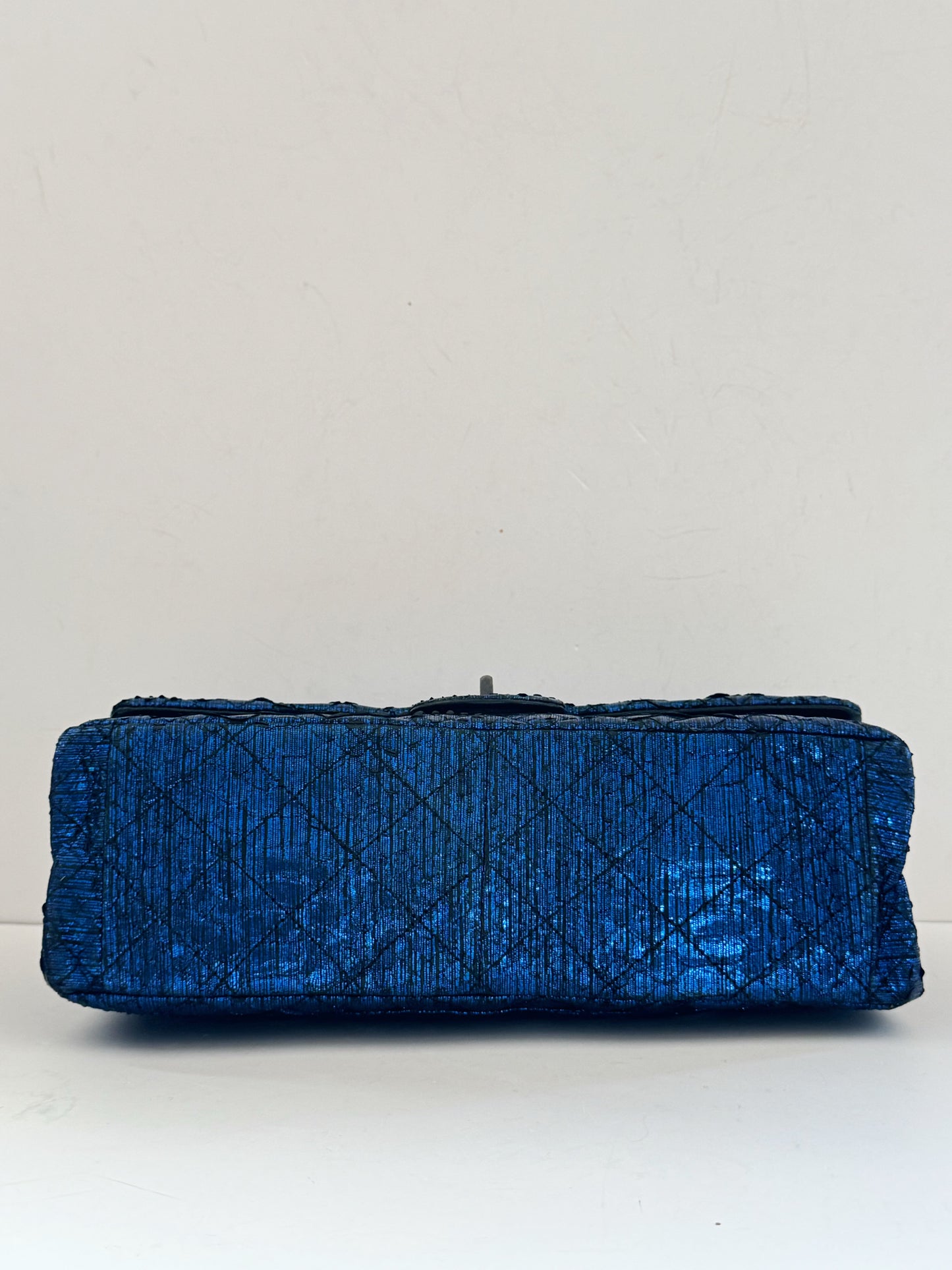 Chanel Electric Blue Python 2.55