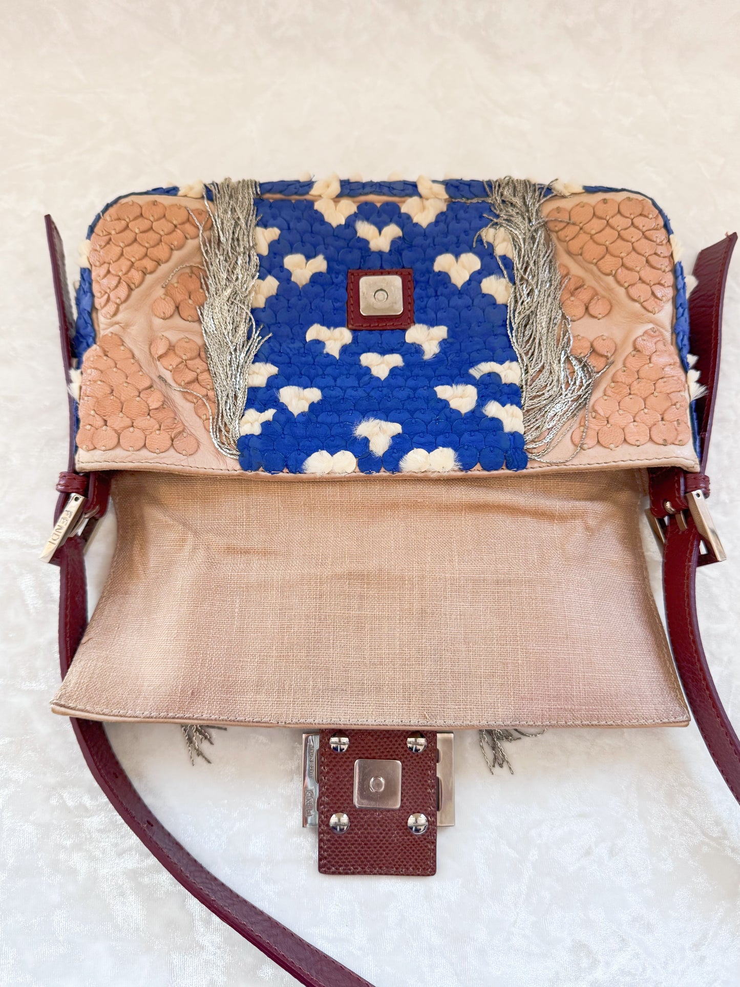 Fendi Western Tassels Baguette