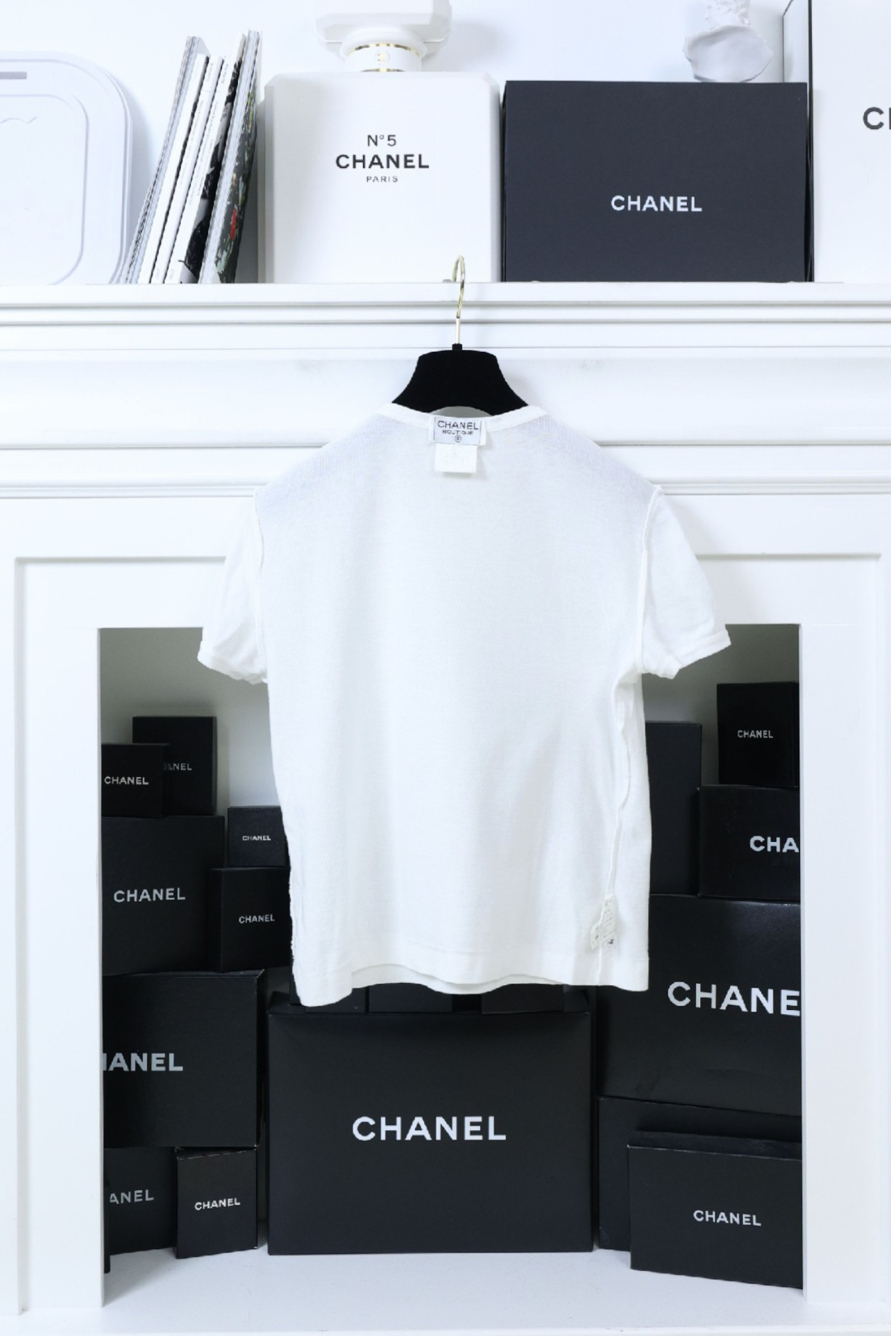 Vintage Chanel 96C CC Logos Top