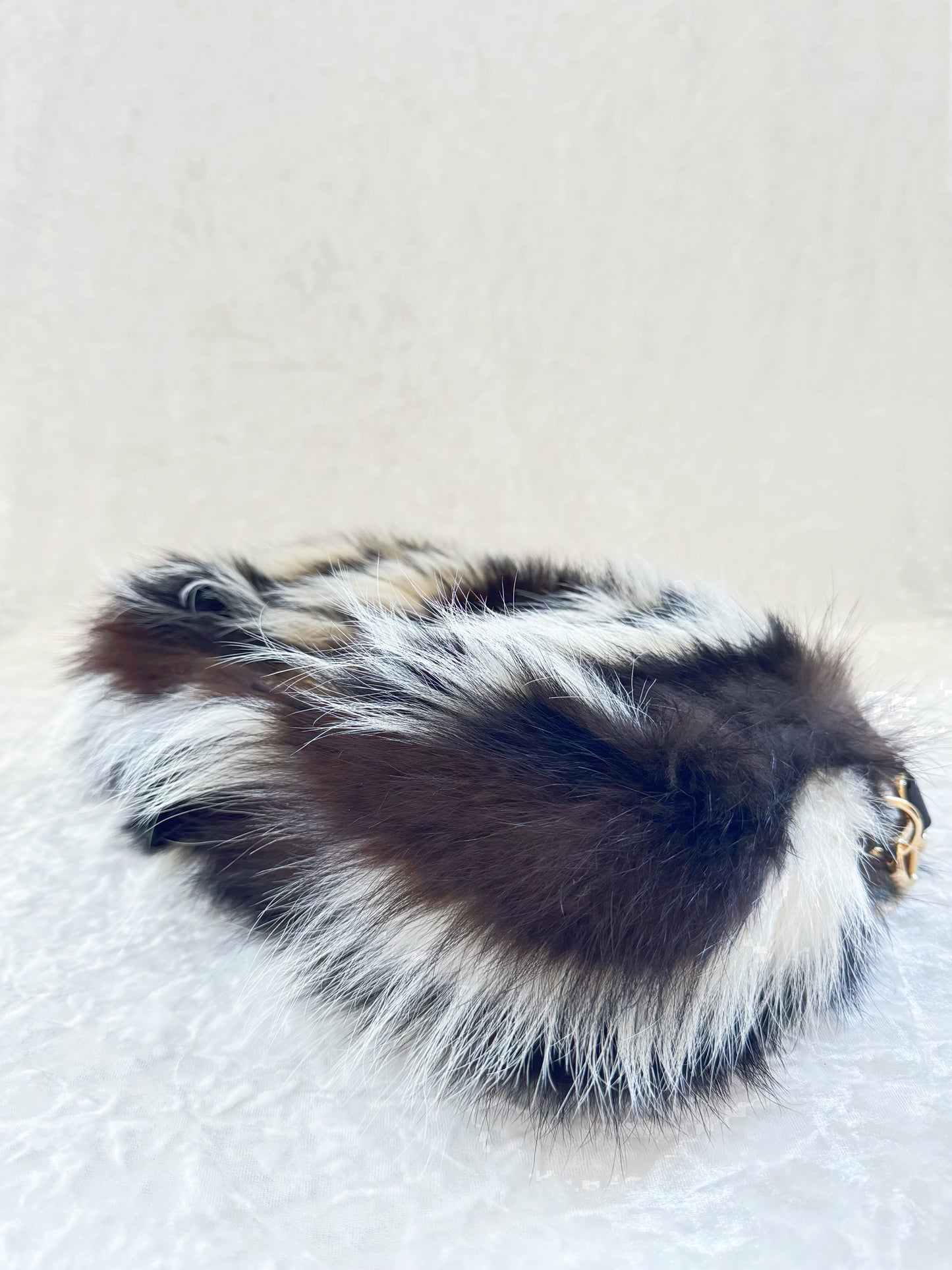 Fendi Re-edition Skunk Fur Baguette