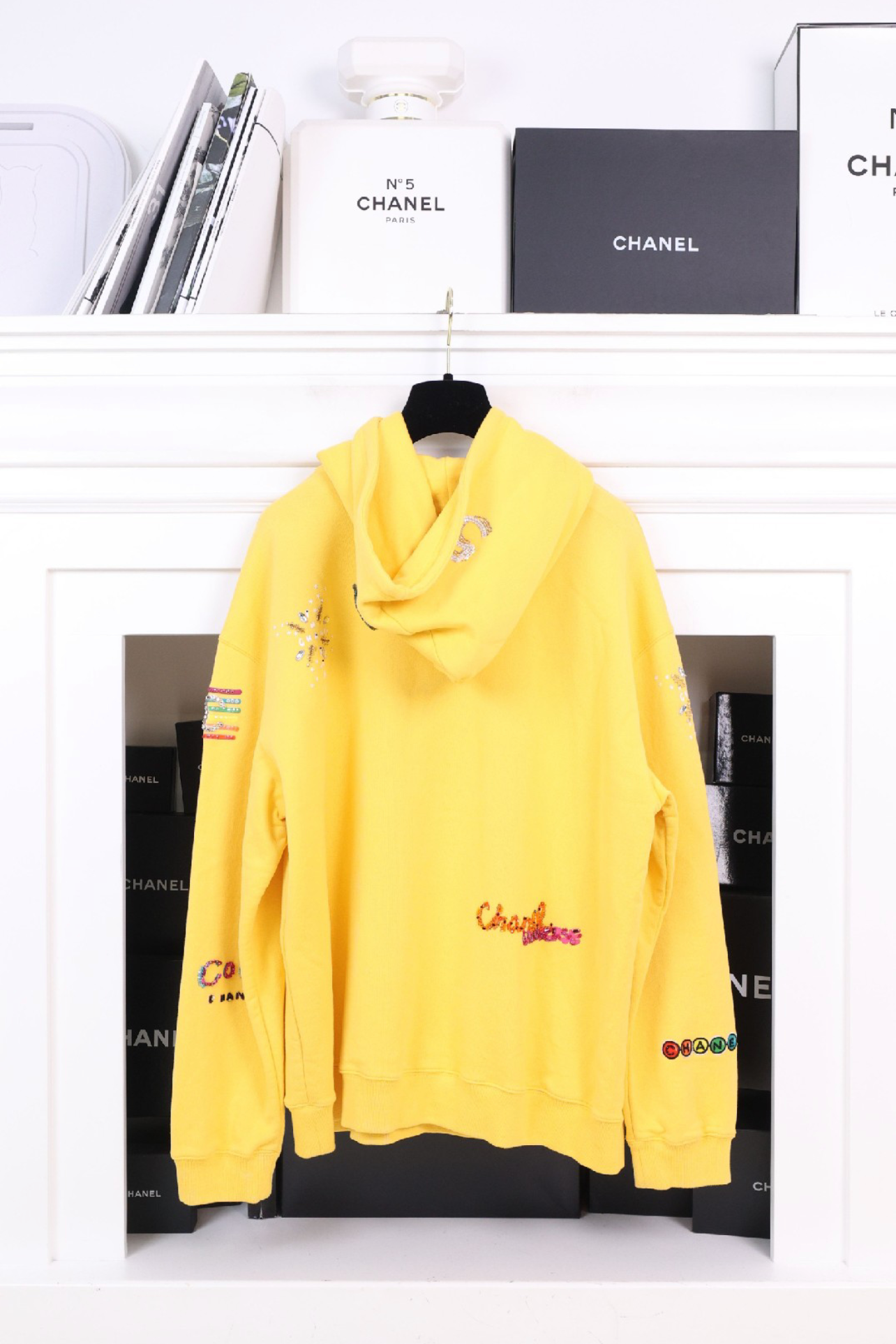 Chanel 19 Pharrell Capsule Yellow Hoodie