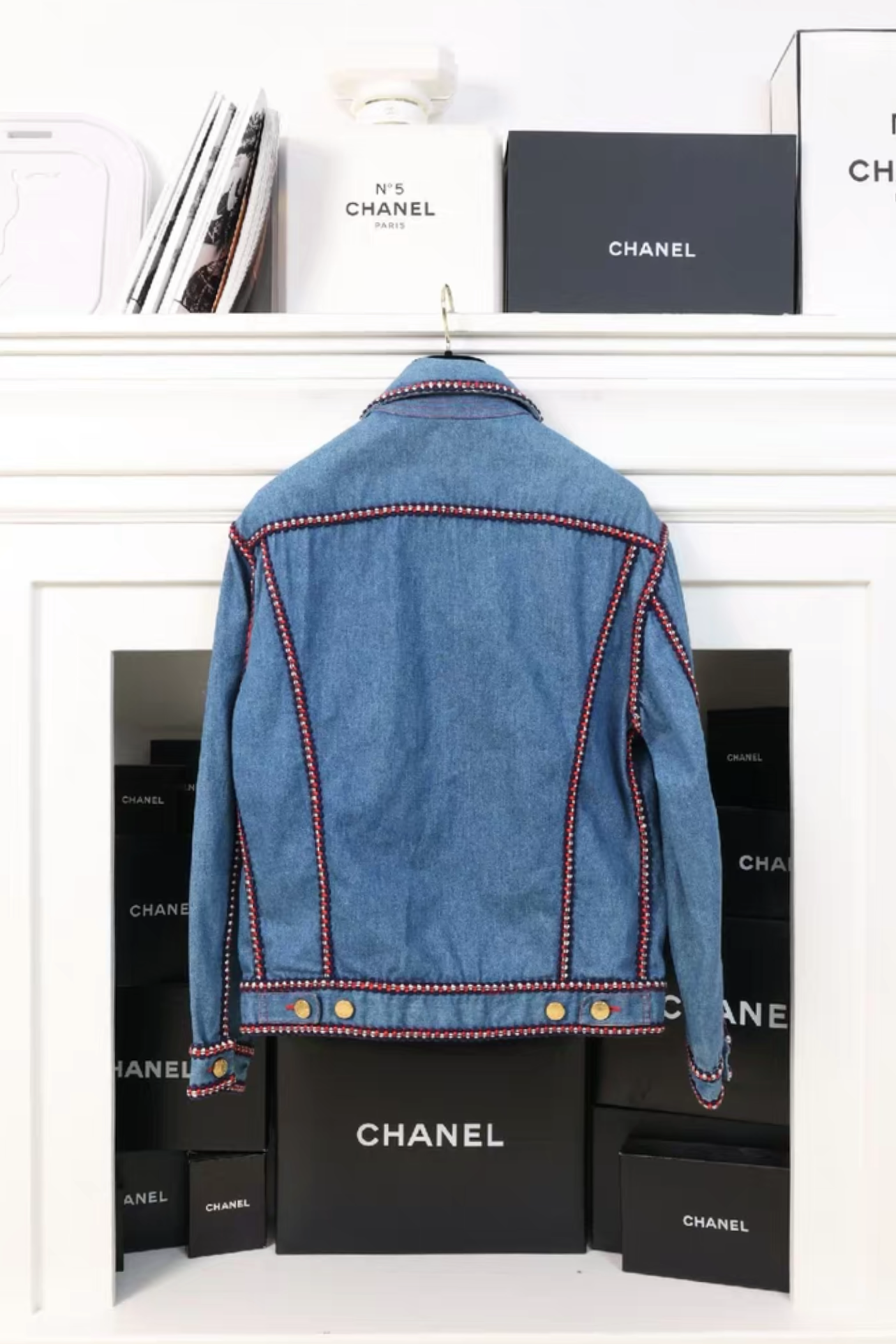 Vintage Chanel 93S Denim Jacket