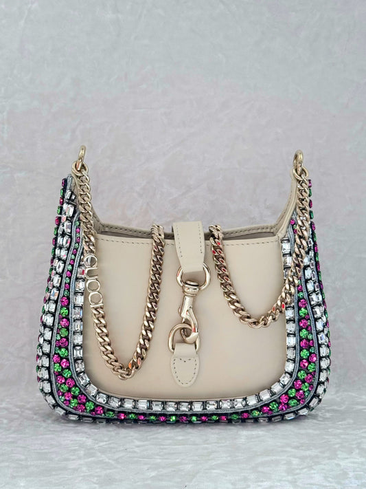 Gucci 2024 Rhinestone Mini Jackie