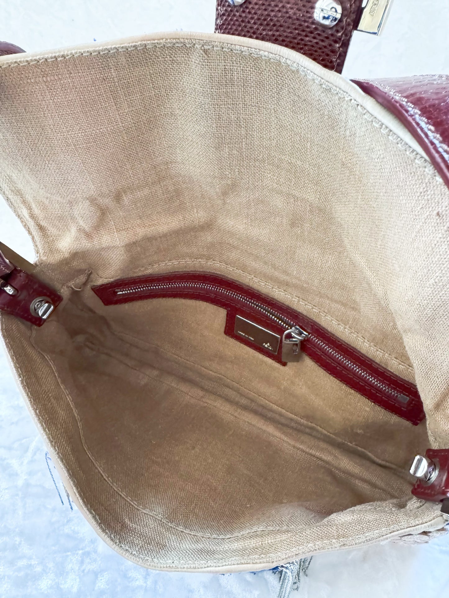 Fendi Western Tassels Baguette