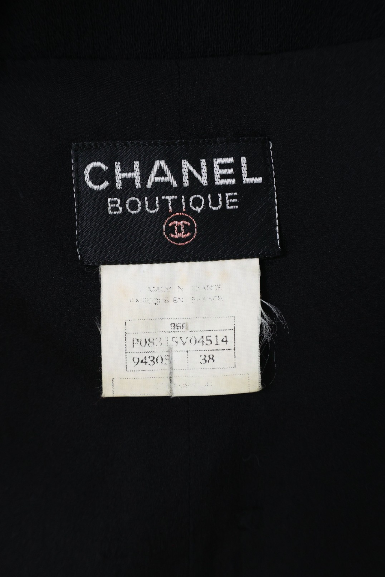 Vintage Chanel 96A Gripoix Button Jacket