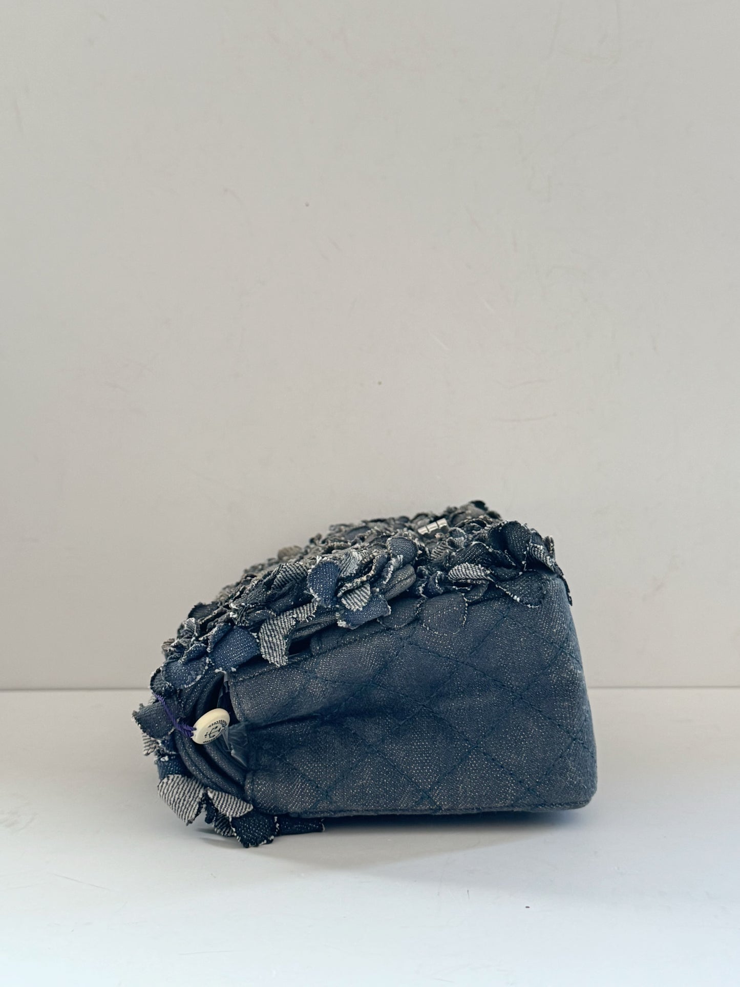 Chanel Denim Camellia 2.55